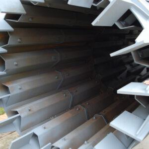 Láminas para Tambor Secador en Plantas de Asfalto y Concreto