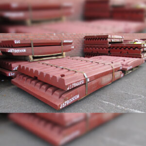 Mandíbulas en Manganeso al 18% para Trituradoras de Mandíbulas