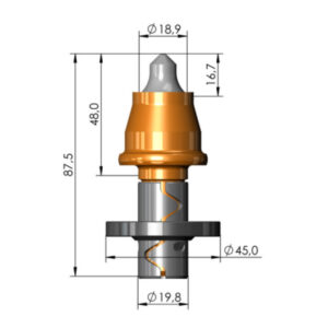 Punta para Fresadora Elementsix RM3-T6